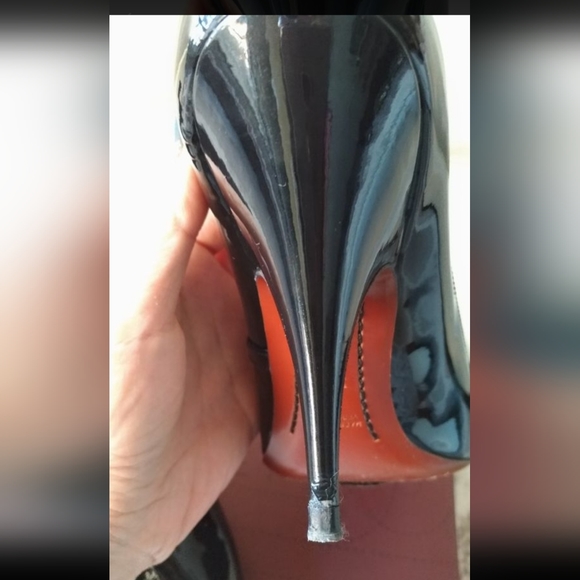 Jonathan Kelsey Designer Leather Patent Heels - Picture 5 of 5